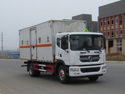 江特牌JDF5180XFWE5型腐蚀性物品厢式运输车